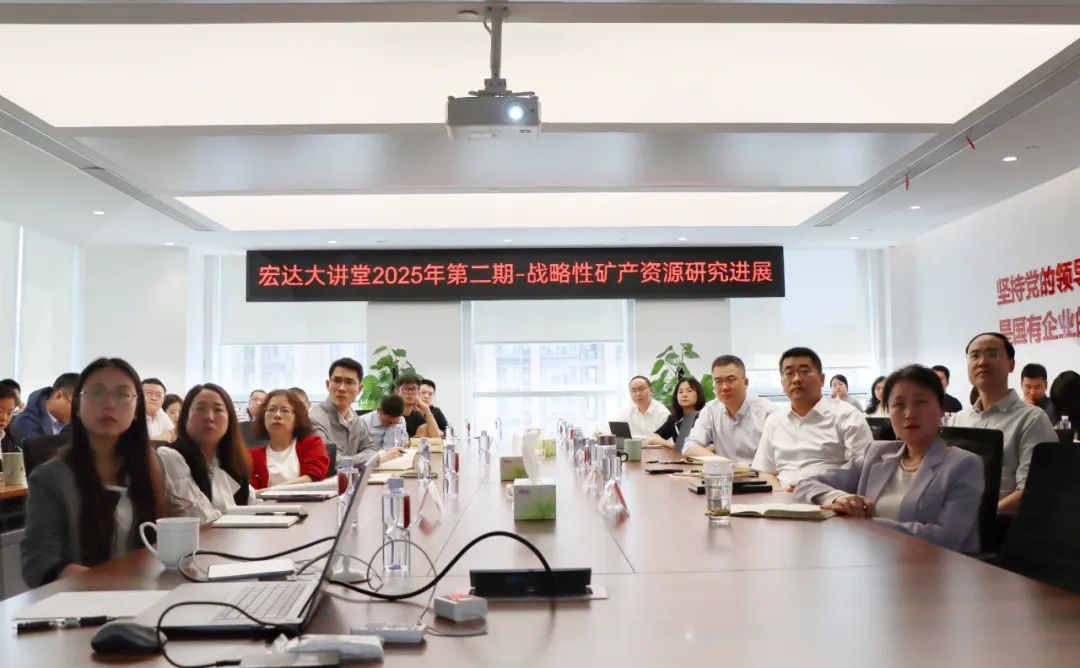 宏达集团举办2025年“宏达大讲堂”第二期——战略性矿产资源基本知识及研究进展专题培训-1.jpg